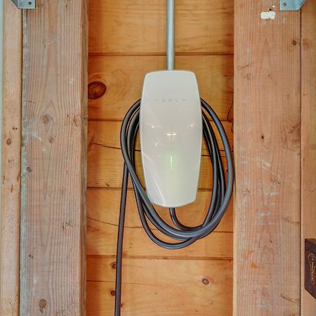 Luxury Log Cabin With Ev Charger And Mtn Views! Blairstown Exterior foto